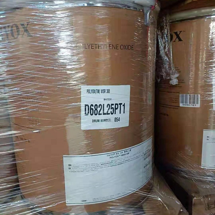 美国陶氏WSR301水溶性树脂陶瓷电子造纸粘合剂高粘度聚氧化乙烯